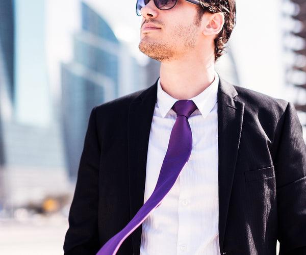 The Elegant Choice: Purple Neckties for the Modern Gentleman Paul Malone The Elegant Choice: Purple Neckties for the Modern Gentleman Paul Malone