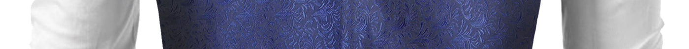 The Elegance of Blue Paisley Tuxedo Vests for Formal Events