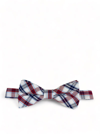 Plaid Cotton Bow Tie by Paul Malone Paul Malone Bow Ties - Paul Malone.com