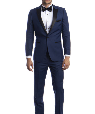 Suit Clearance: Exciting Slim Cut Men's Tuxedo Suit 46L Bryan Michaels Suits - Paul Malone.com