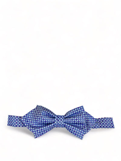 Blue Silk Bow Tie by Paul Malone Paul Malone Bow Ties - Paul Malone.com