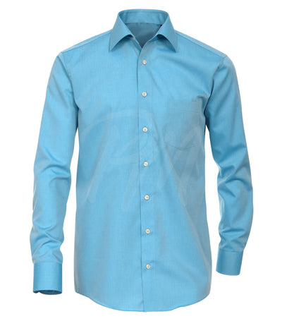 The Essential Solid Turquoise Men's Dress Shirt PaulMalone.com Shirts - Paul Malone.com
