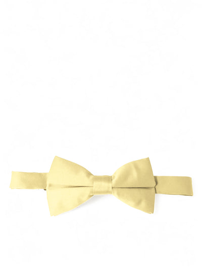 Classic Solid Champagne Bow Tie Paul Malone Bow Ties - Paul Malone.com