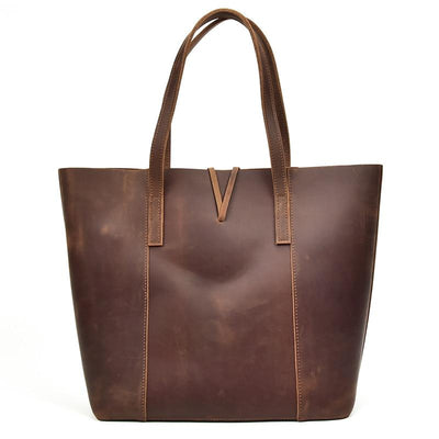 The Taavi Tote | Handcrafted Leather Tote Bag STEEL HORSE LEATHER Bags - Paul Malone.com