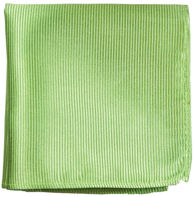 Solid Green Silk Pocket Square Paul Malone  - Paul Malone.com