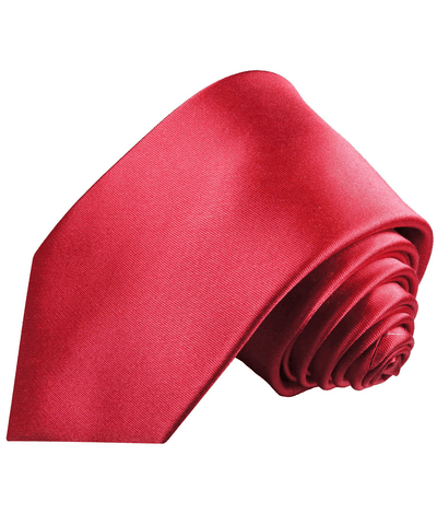 Solid Satin Hot Pink Silk Necktie Paul Malone Ties - Paul Malone.com