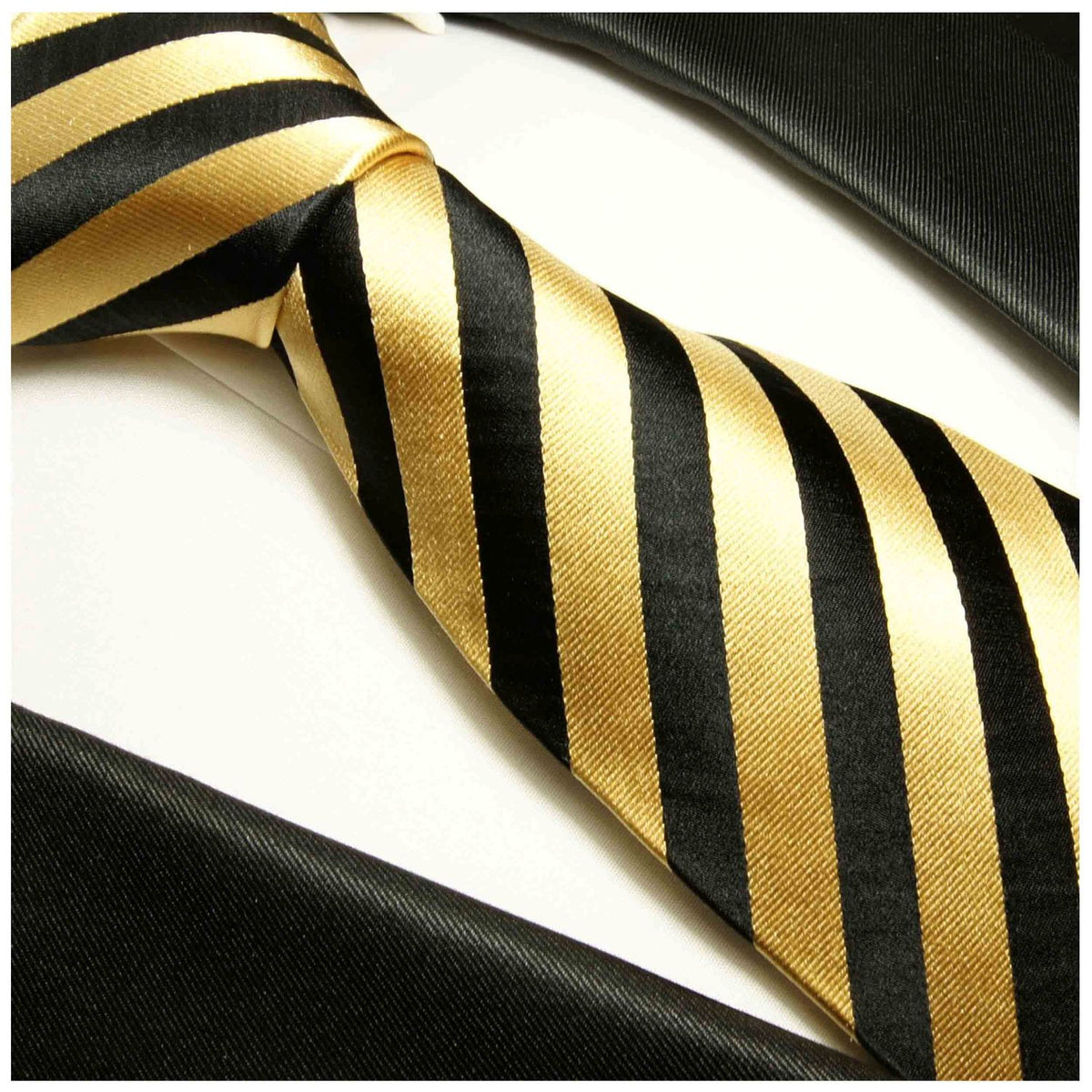 Pittsburgh Steelers Vineyard Vines Gold with Black Stripes Silk Tie