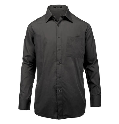The Essential Solid Black Dress Shirt PaulMalone.com Shirts - Paul Malone.com