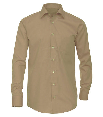 Classic Khaki Boys Dress Shirt Gioberti Shirts - Paul Malone.com