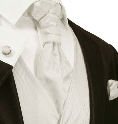Ivory Wedding Tuxedo Vest Set Paul Malone Vest - Paul Malone.com
