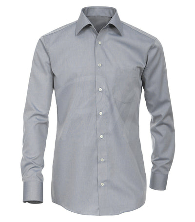 Lite Grey Slim Fit Men's Shirt PaulMalone.com Shirts - Paul Malone.com