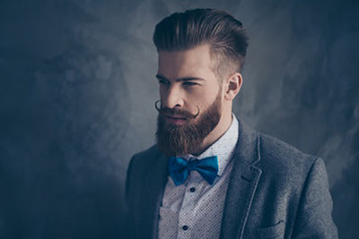 The Perfect Pairing: Men with Beards and Neckties