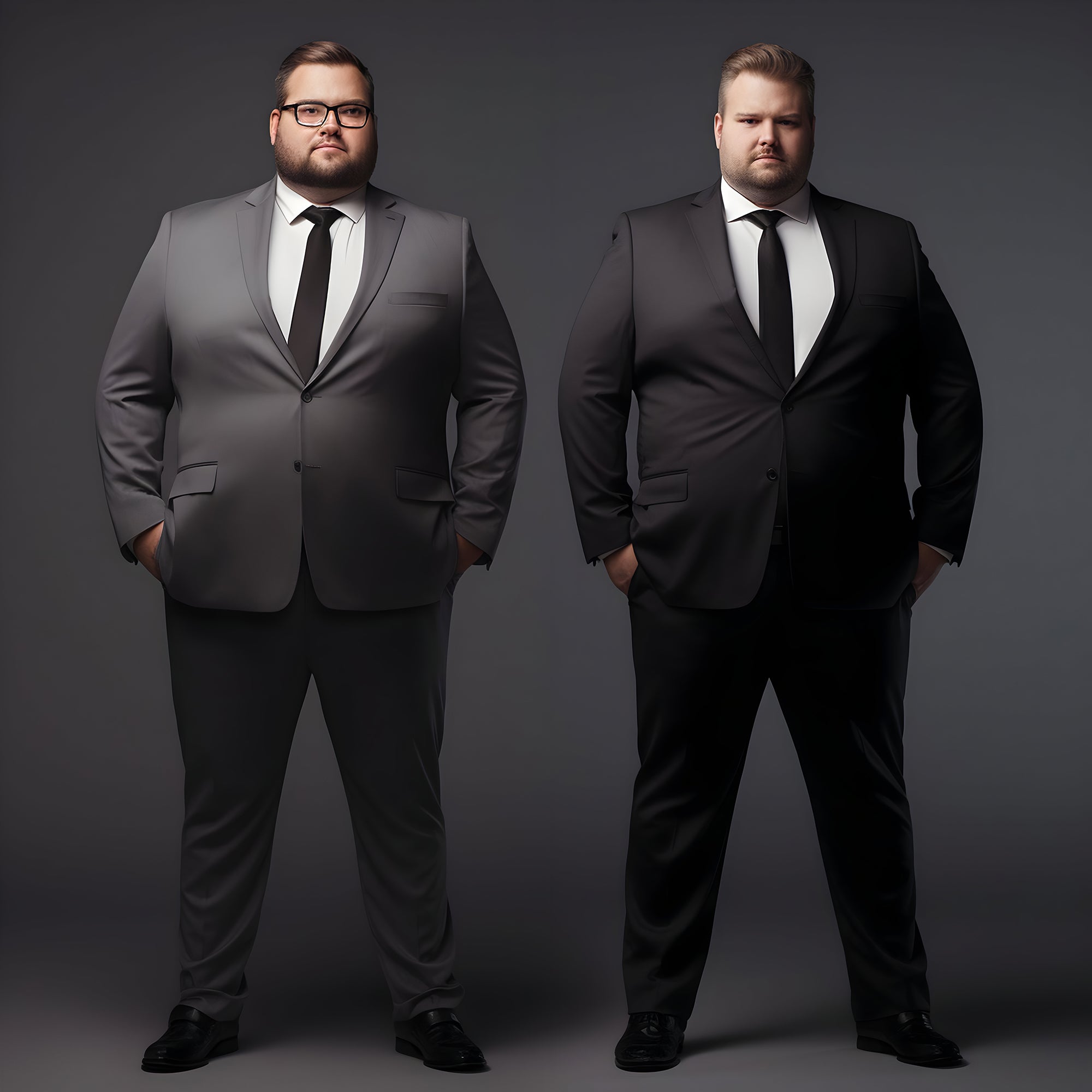 Suits fashion for big and tall guys