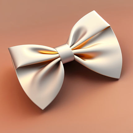 ivory wedding bow ties