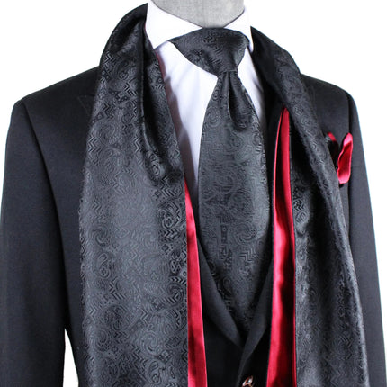 dress scarves and tie combinations for men