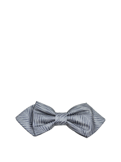 Silver-Grey Silk Bow Tie by Paul Malone Paul Malone Bow Ties - Paul Malone.com