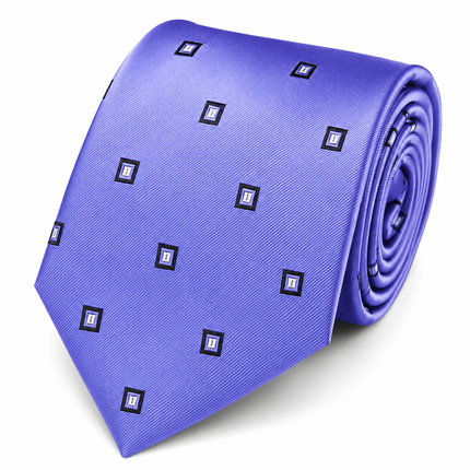 Heron Purple Silk Necktie Set by Paul Malone Paul Malone Ties - Paul Malone.com
