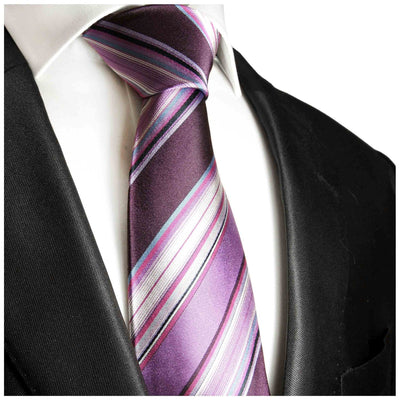 Luxurious Purple and Pink Silk Tie by Paul Malone Paul Malone Ties - Paul Malone.com