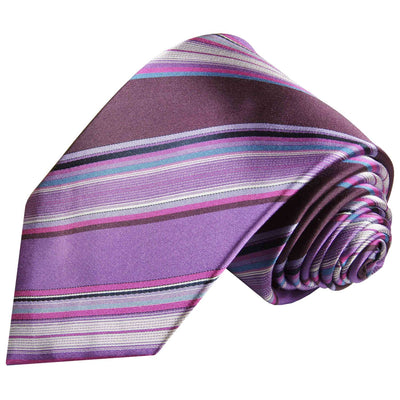 Luxurious Purple and Pink Silk Tie by Paul Malone Paul Malone Ties - Paul Malone.com