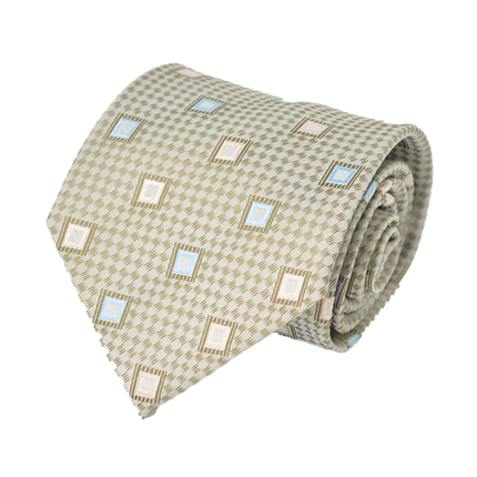 Classic Patterned Necktie and Pocket Square Milani Ties - Paul Malone.com