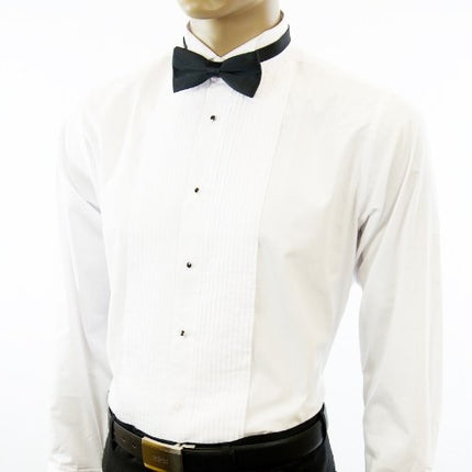 Formal White Wing Tip Tuxedo Dress Shirt Paul Malone Shirts - Paul Malone.com