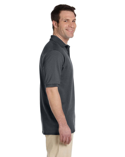 Solid Charcoal Grey Men's Jersey Polo Paul Malone Polo - Paul Malone.com