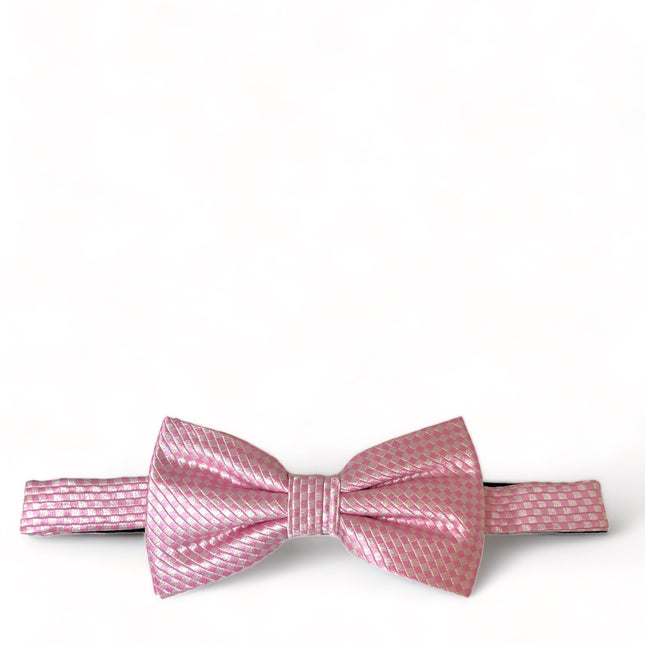 Pink Patterned Silk Bow Tie Paul Malone Bow Ties - Paul Malone.com