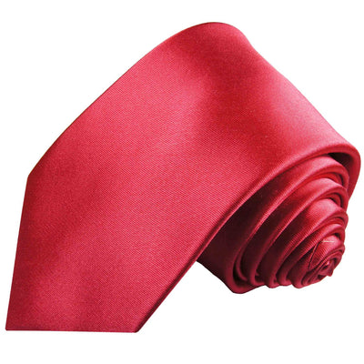 Solid Hot Pink Silk Tie and Accessories - Satin Paul Malone Ties - Paul Malone.com