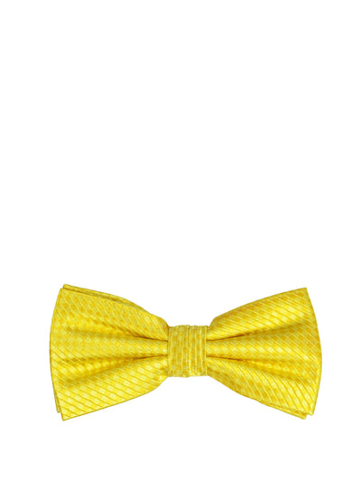 Solid Yellow Silk Bow Tie Paul Malone Bow Ties - Paul Malone.com