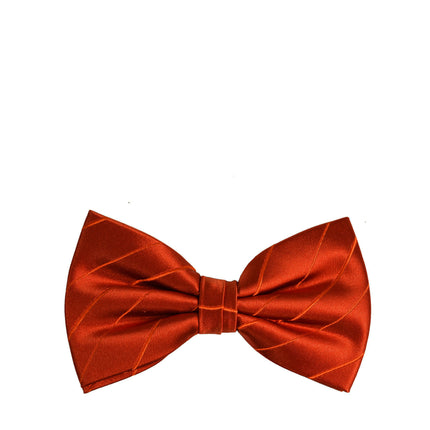 Burnt Orange Silk Bow Tie Paul Malone Bow Ties - Paul Malone.com