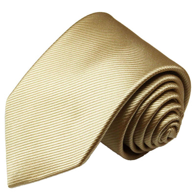 Solid Tan Silk Tie and Accessories Paul Malone Ties - Paul Malone.com