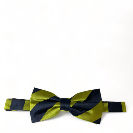 Green and Navy Silk Bow Tie Paul Malone Bow Ties - Paul Malone.com