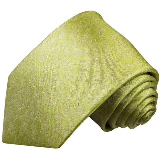 Silk Necktie Set by Paul Malone . Summer Green Paul Malone Ties - Paul Malone.com