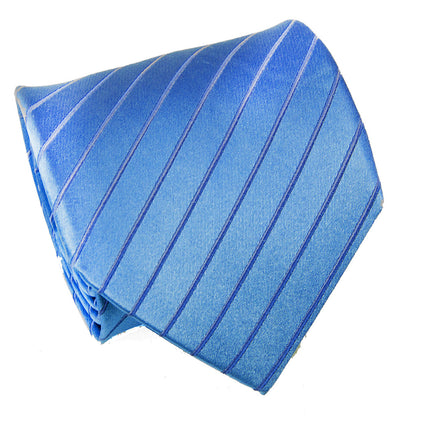 Blue Striped Paul Malone Silk Tie and Accessories Paul Malone Ties - Paul Malone.com