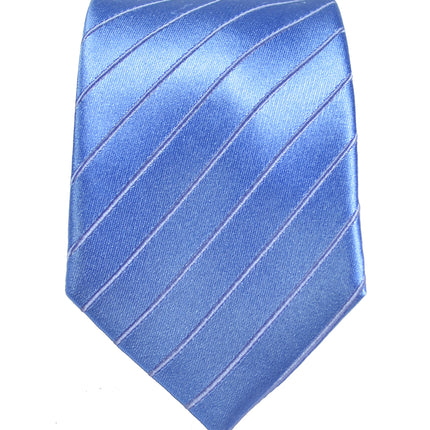 Blue Striped Paul Malone Silk Tie and Accessories Paul Malone Ties - Paul Malone.com