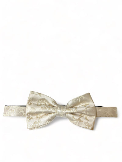 Ivory Vines Formal Silk Bow Tie by Paul Malone PaulMalone.com Bow Ties - Paul Malone.com