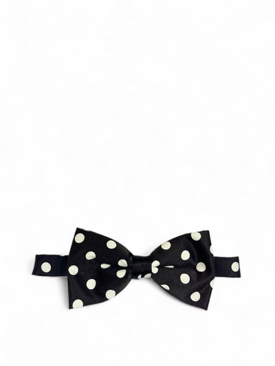 Chocoalte Brown and White Bow Tie and Pocket Square Paul Malone Bow Ties - Paul Malone.com