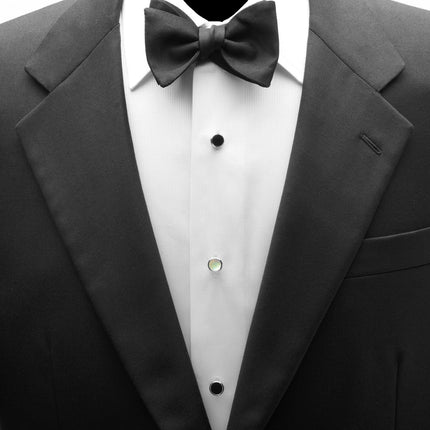 Double Sided Mother of Pearl Round Beveled 5-Stud Set Ox and Bull Trading Co. Stud Set - Paul Malone.com