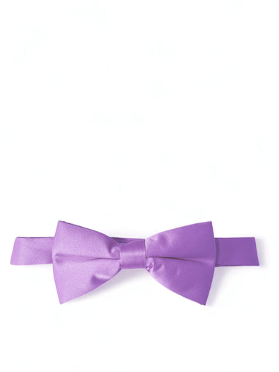 Solid Violet Pre-Tied Bow Tie Brand Q Bow Ties - Paul Malone.com