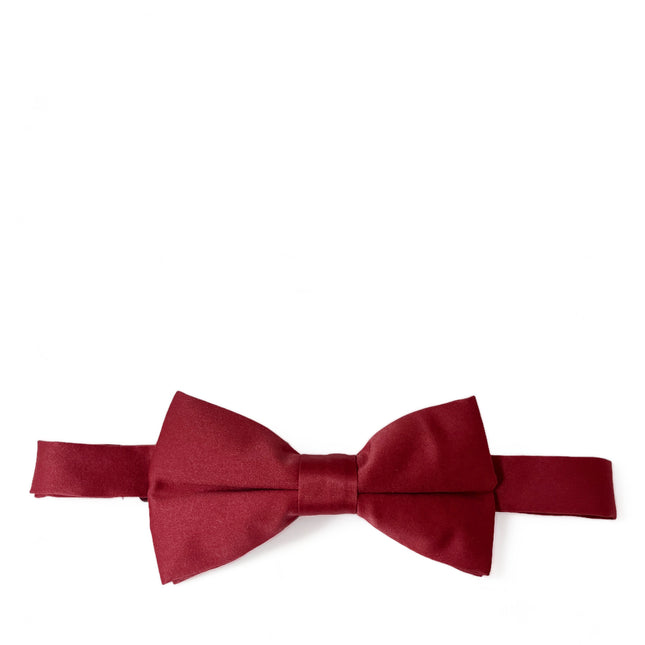 Solid Barn Red Pre-Tied Bow Tie Brand Q Bow Ties - Paul Malone.com