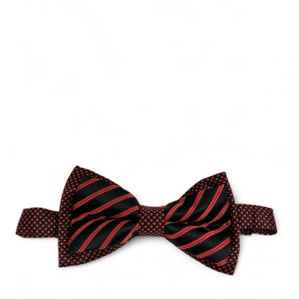 Steven Land Red and Black Bow Tie Set Steven Land Bow Ties - Paul Malone.com