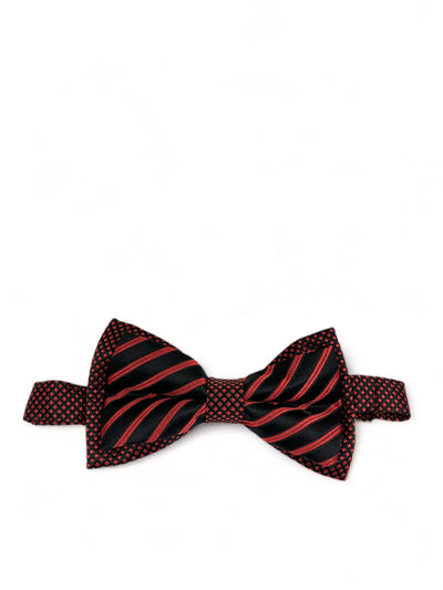 Steven Land Red and Black Bow Tie Set Steven Land Bow Ties - Paul Malone.com