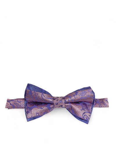 Steven Land Pink and Purple Paisley Bow Tie Set Steven Land Bow Ties - Paul Malone.com