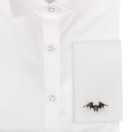 Sterling Silver ‘Creepy’ Bat Cufflinks Ox and Bull Trading Co. Cufflinks - Paul Malone.com