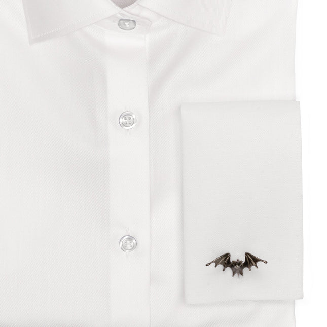 Sterling Silver ‘Creepy’ Bat Cufflinks Cufflinks.com Cufflinks - Paul Malone.com