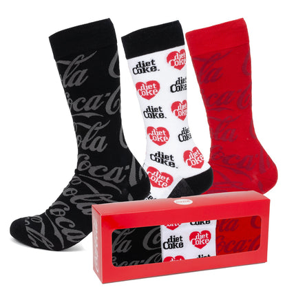 Coca-Cola 3 Pack Sock Set Ox and Bull Trading Co. Socks - Paul Malone.com