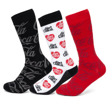 Coca-Cola 3 Pack Sock Set Ox and Bull Trading Co. Socks - Paul Malone.com