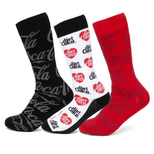 Coca-Cola 3 Pack Sock Set Ox and Bull Trading Co. Socks - Paul Malone.com