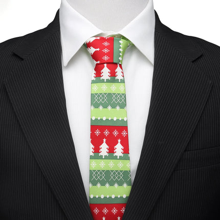 Christmas Tree Men's Tie Ox and Bull Trading Co. Ties - Paul Malone.com