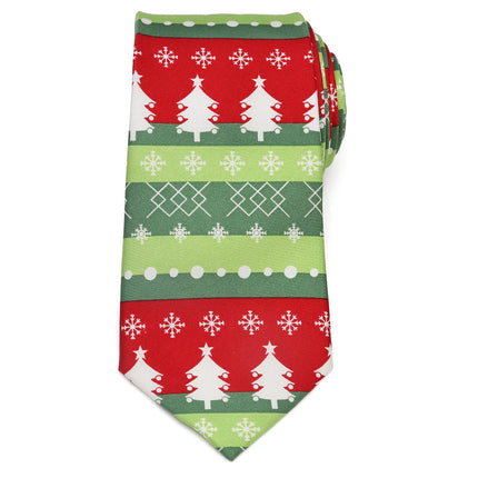 Christmas Tree Men's Tie Ox and Bull Trading Co. Ties - Paul Malone.com